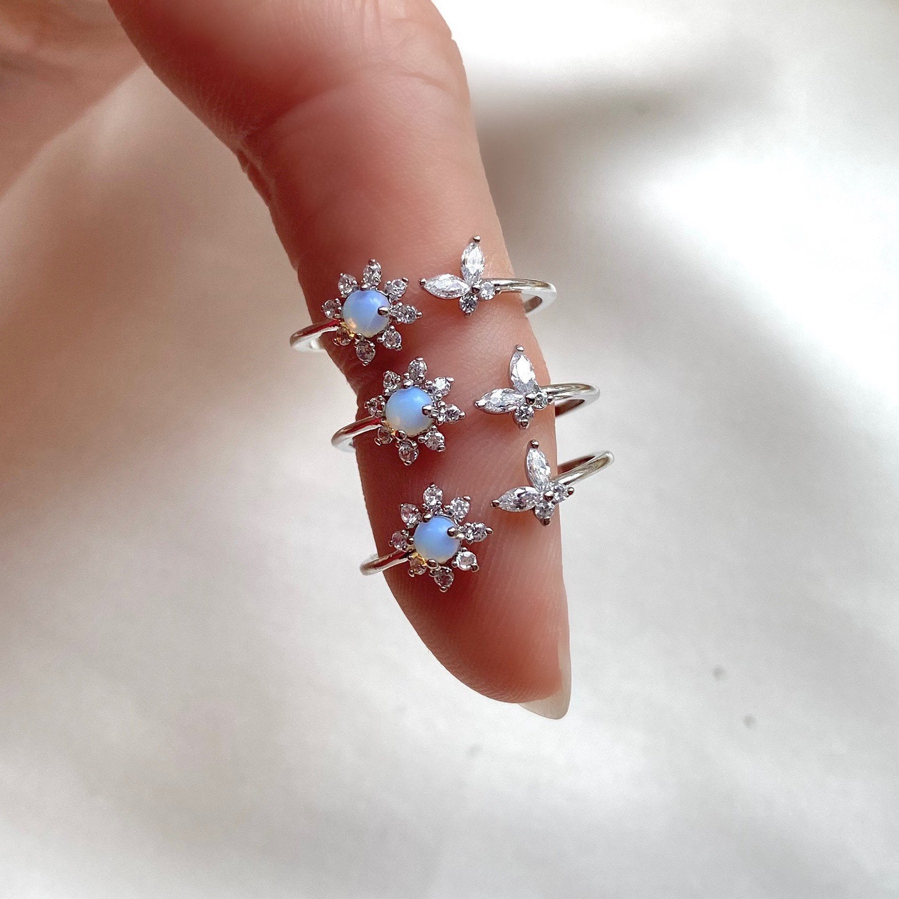 Blossom Butterfly Ring