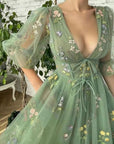 Fairy Embroidery Lace Dress