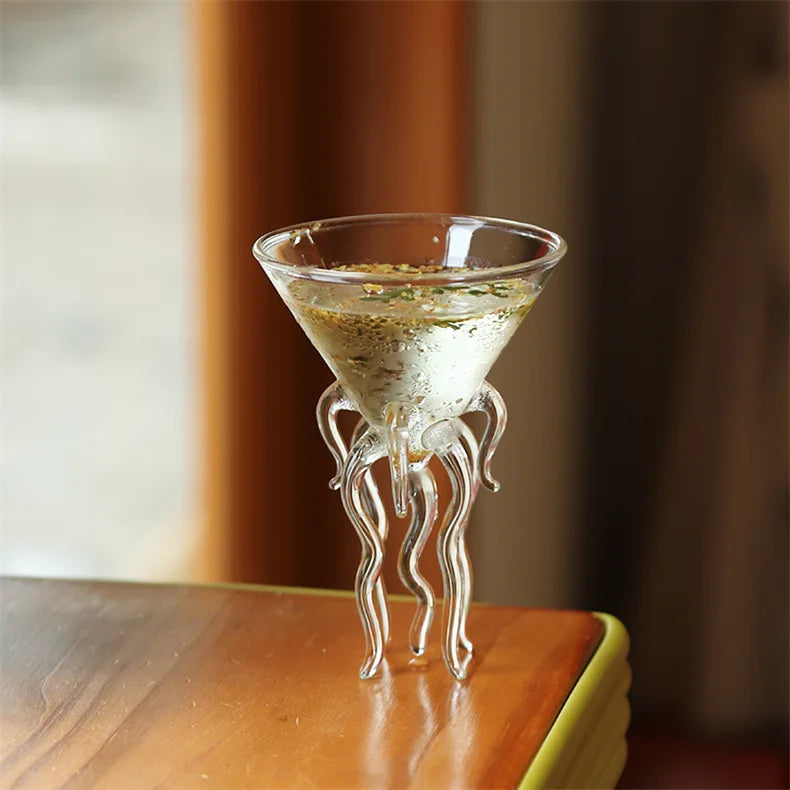 Jellyfish Shaped Cocktail Glass