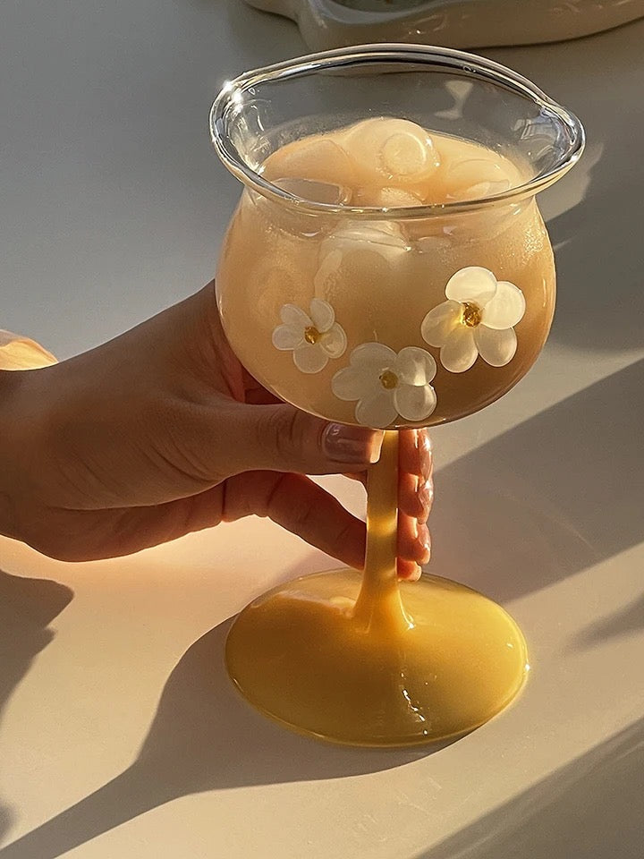 Floral Cocktail Cups