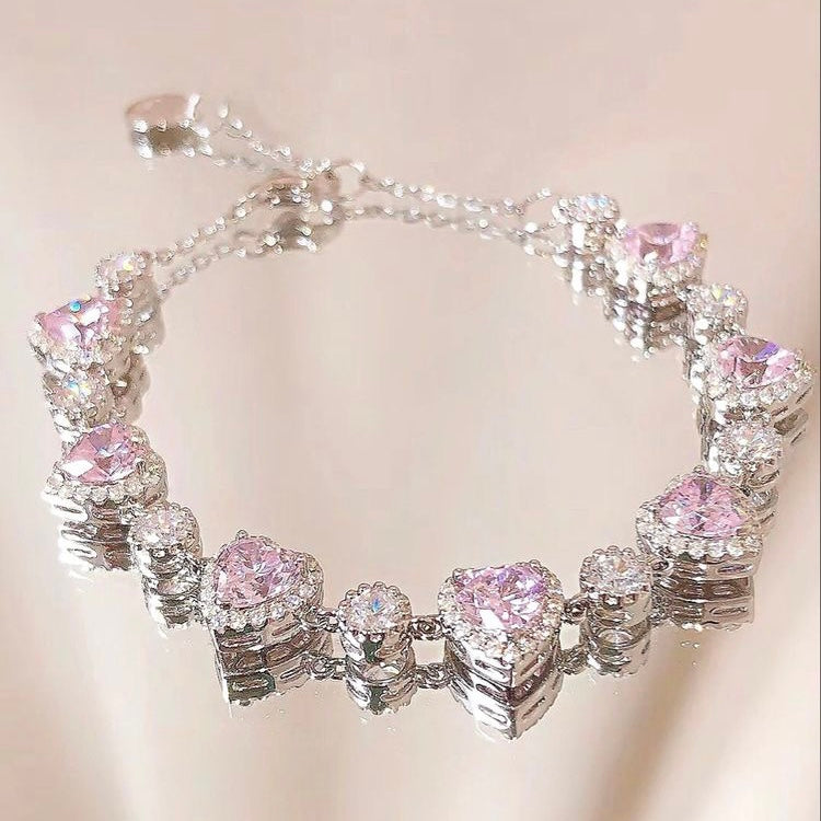 Charming Lady Heart Bracelet