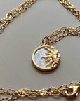 Retro Sun & Moon Necklace