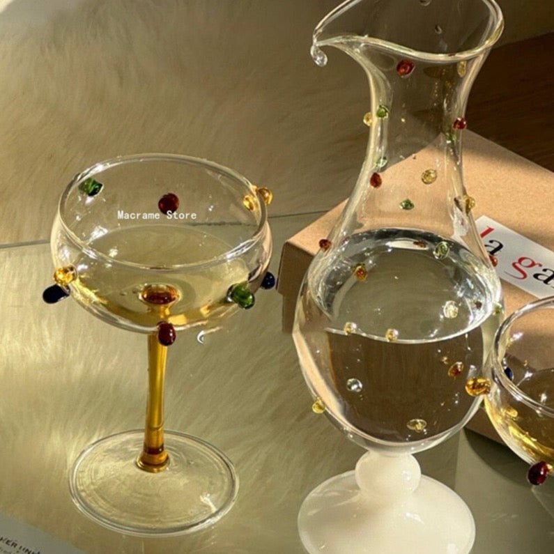 Gemstone Cocktail Tall Glass