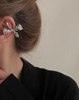 Metallic Bowknot Earrings