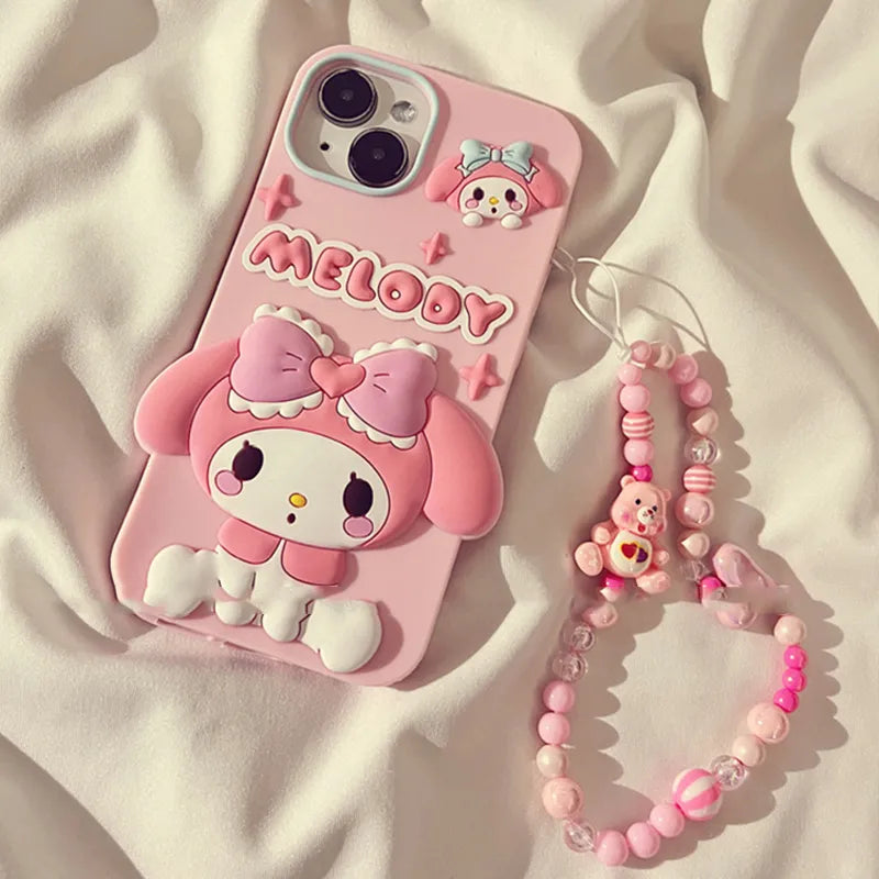 Sanrios My Melody Bracelet Phone Cases