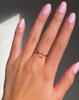 Vintage Tassel Pink Heart Ring