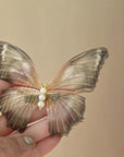 2PCS Pearl Mesh Butterfly Hair Clip