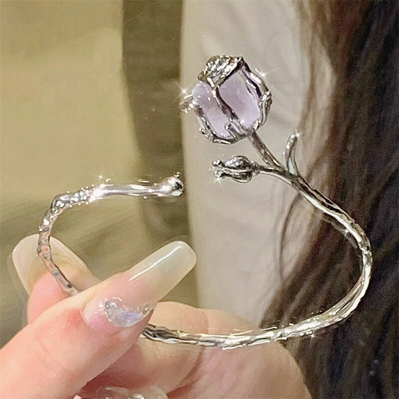 Violet Rose Bracelet