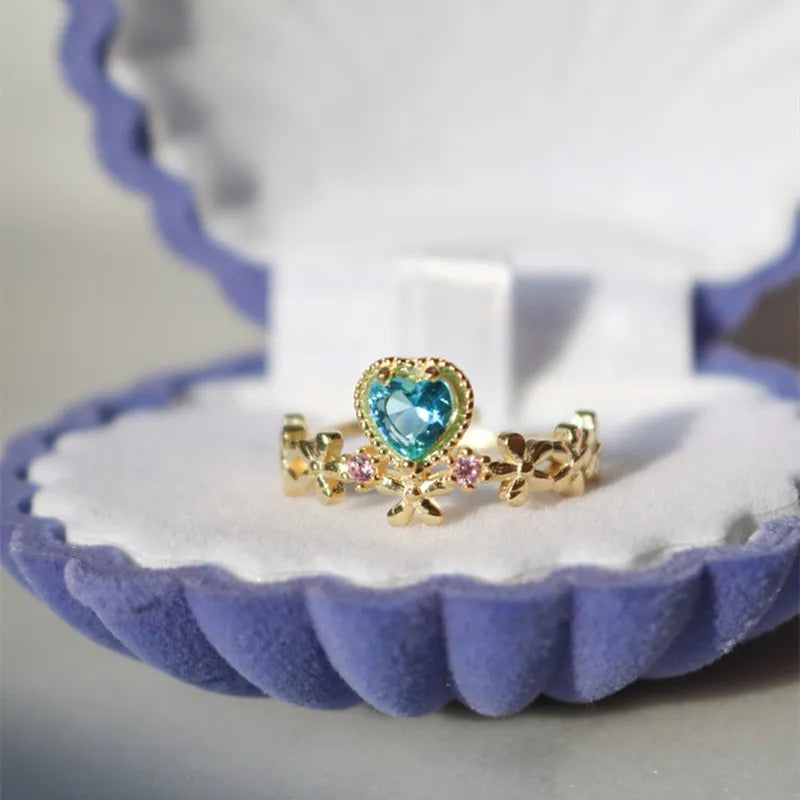 Princess Rosella Crown Ring
