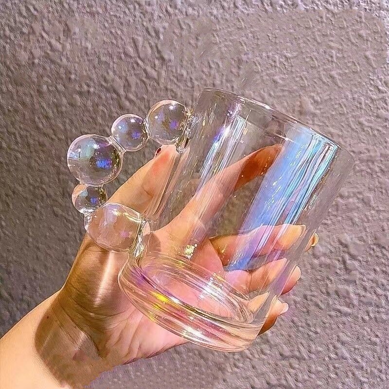 Iridescent Glass Cup
