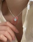 Heart Moon Necklace