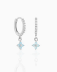 Blue Blossom  Earrings Set
