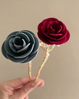 Velvet Rose Hairpin