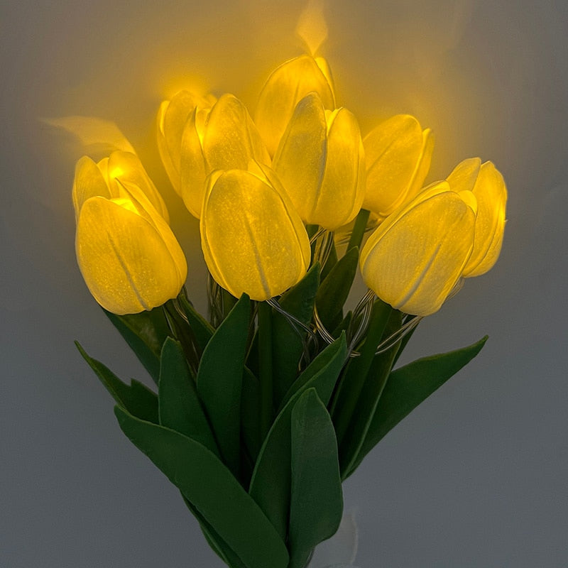 LED Tulips Flower Bouquet Lamp
