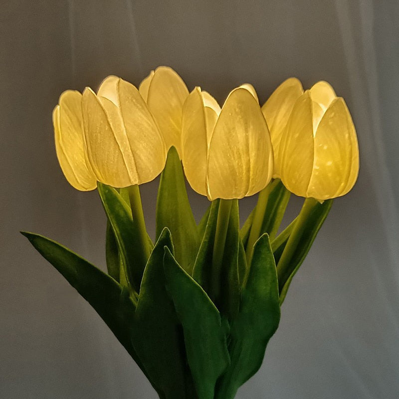 LED Tulips Flower Bouquet Lamp