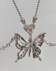 Punk Y2K Butterfly Necklace