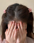 2Pc Mini Bow Hair Claw Clips