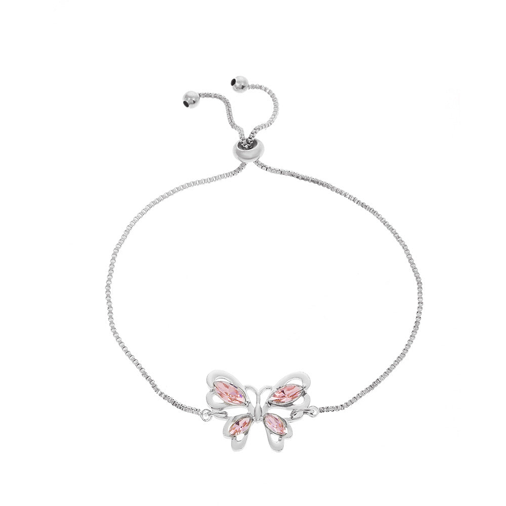 Crystal Butterfly Bracelet