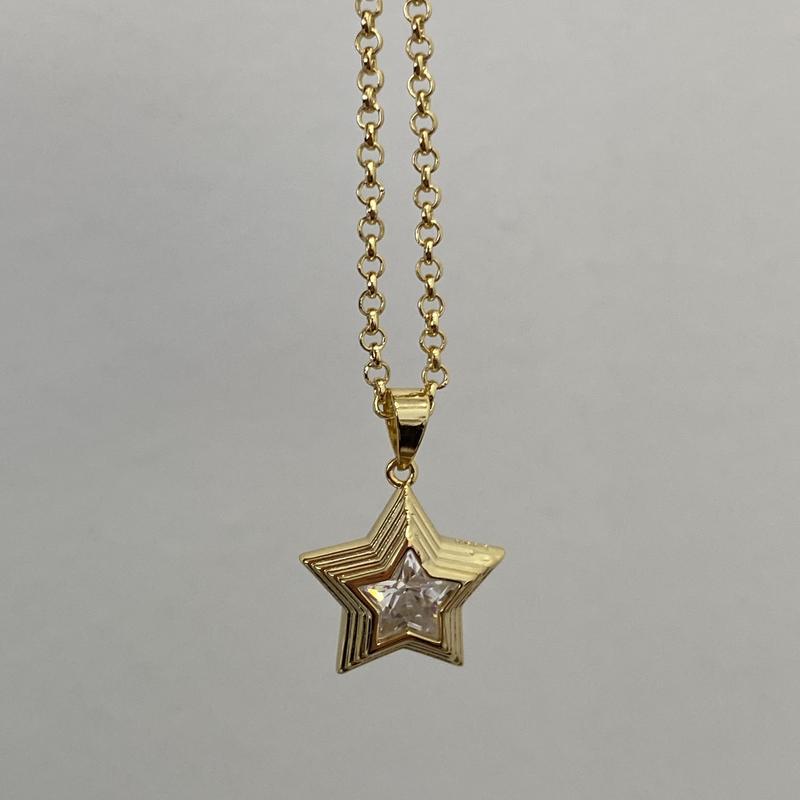 Five Point Star Necklace