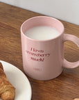(Straw)berry Pink Mug