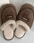 Bow Plush Slippers