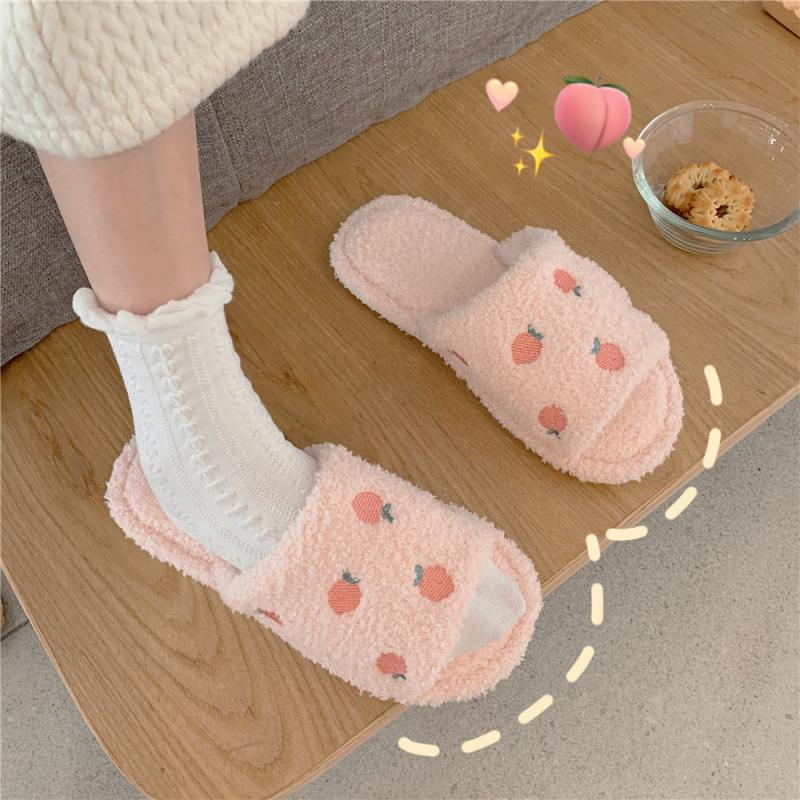Peaches Cute Slippers