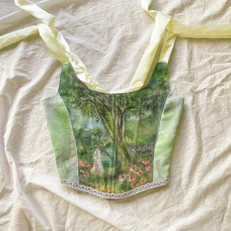 Vintage Corset Top