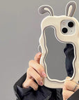 Mirror Bunny Ears Phone Case