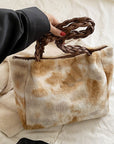 Painting Wool Shoulder Bag