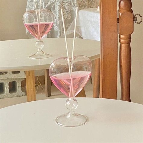 Heart Shaped Glass Vase
