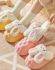 Fuzzy Cute Rabbit Slippers
