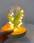 DIY Lily of the Valley Lamp