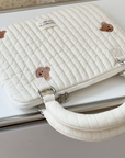 Floral Cotton Handbag/Laptop Case
