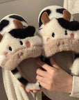 Cow Cotton Slippers