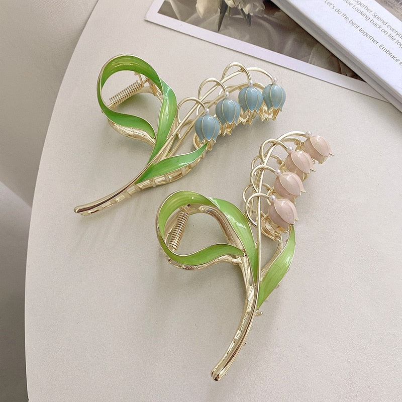 Lily Of The Valley Hair Clip