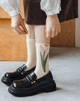 Tulip Flower Socks