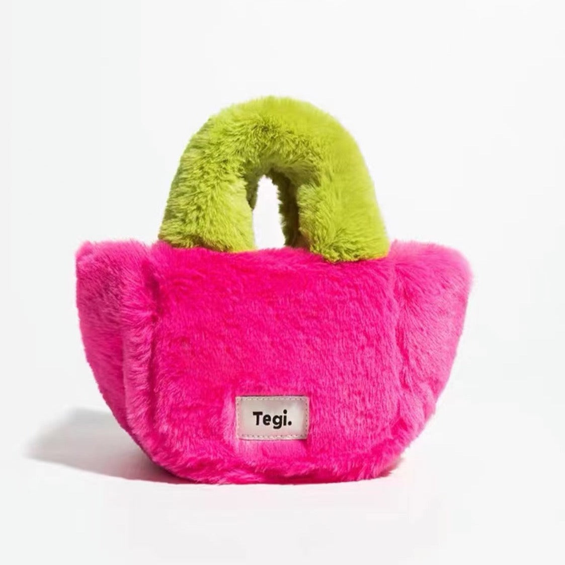 Colorful Plush Handbags