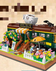 Train Coffee Shop Building Blocks