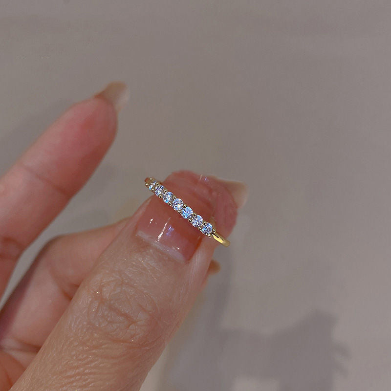 Dainty Crystal Rings