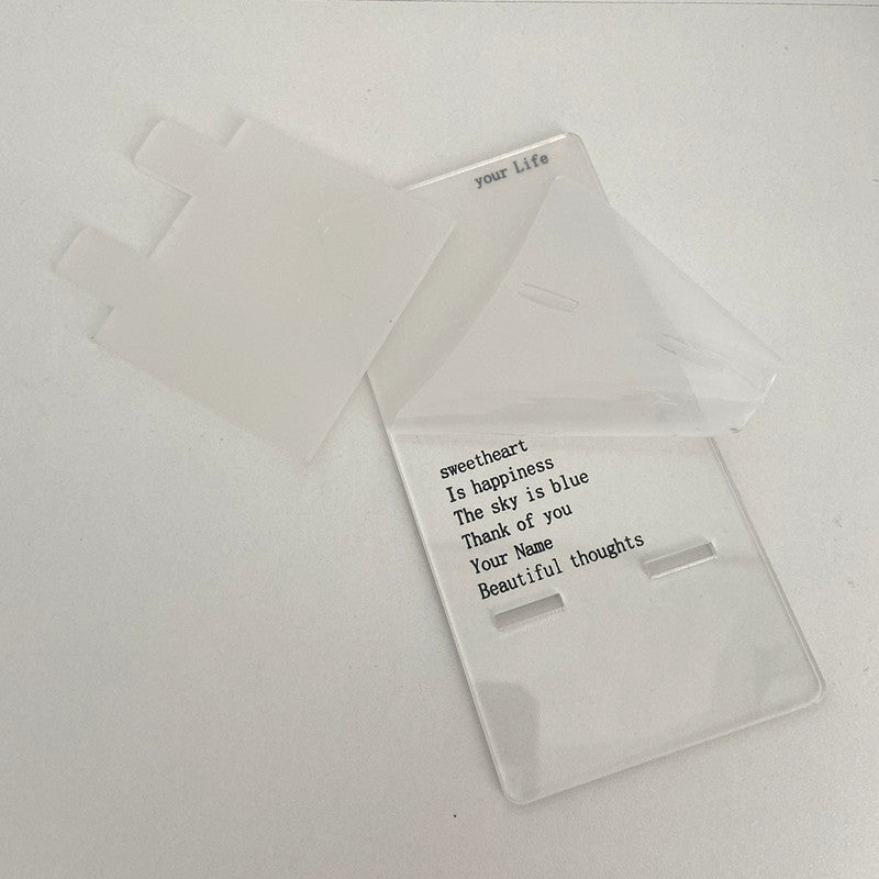 Acrylic Transparent Phone Holder