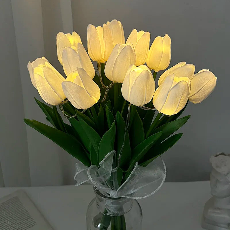 LED Tulips Flower Bouquet Lamp