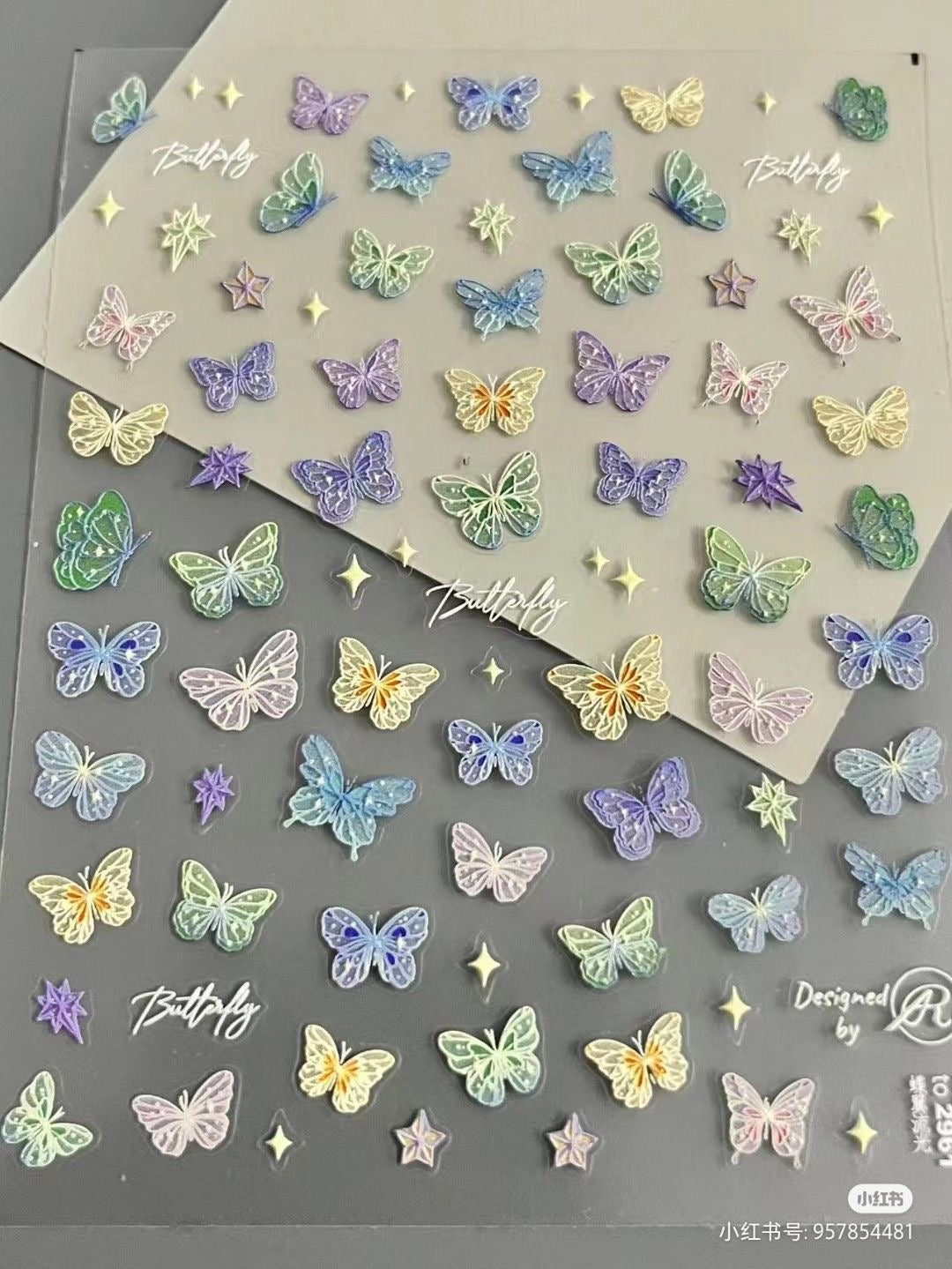 5D Realistic Butterfly Stickers