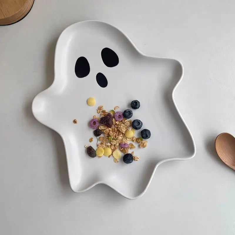 Boo Ceramic Plate