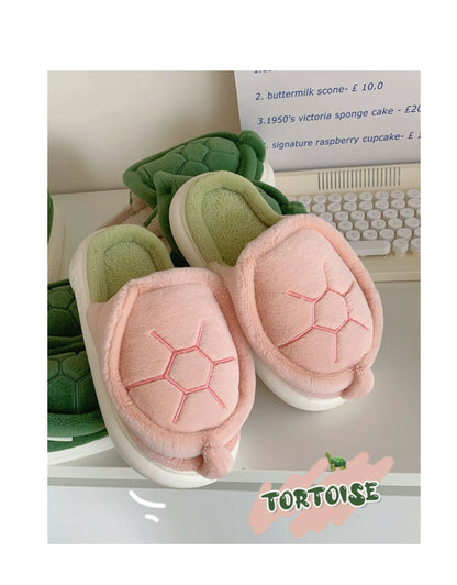 Fleece Turtle Slipper