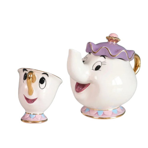 Disney Beauty And The Beast Teapot Set