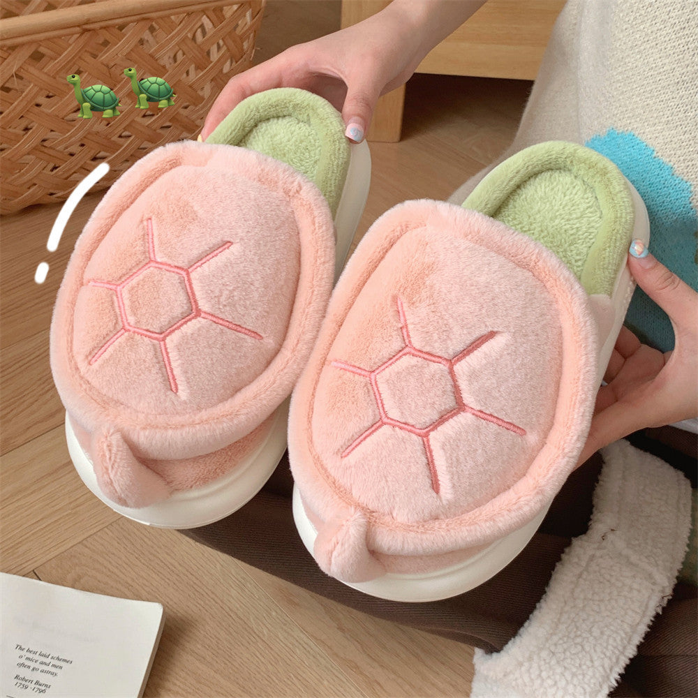 Fleece Turtle Slipper