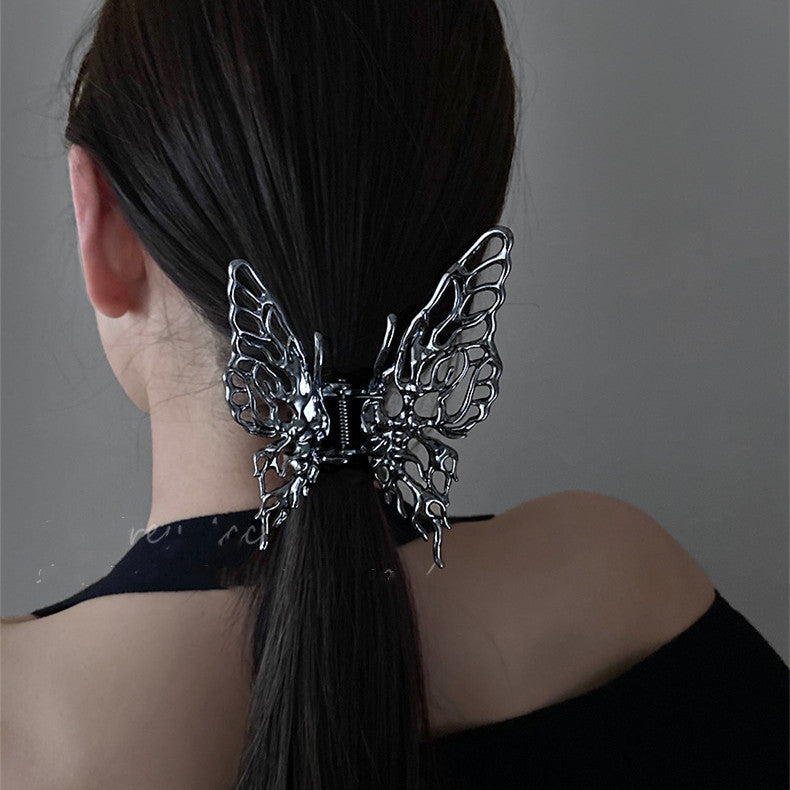 Metallic Butterfly Hair Clip