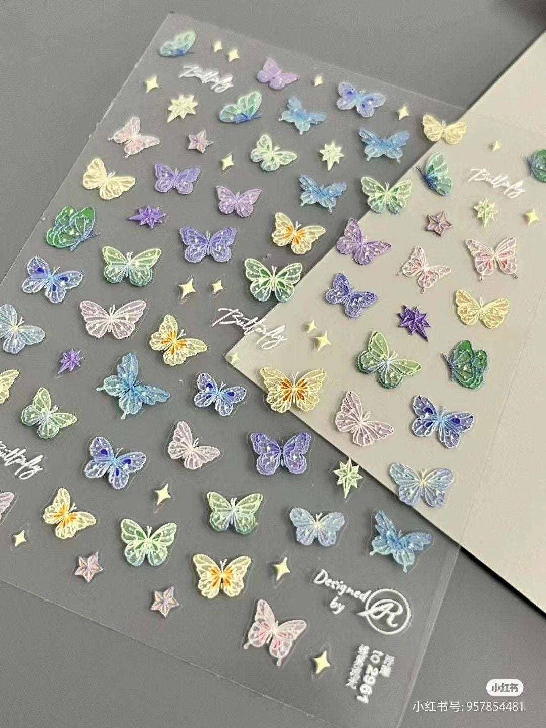 5D Realistic Butterfly Stickers