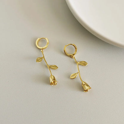 Rose Earrings