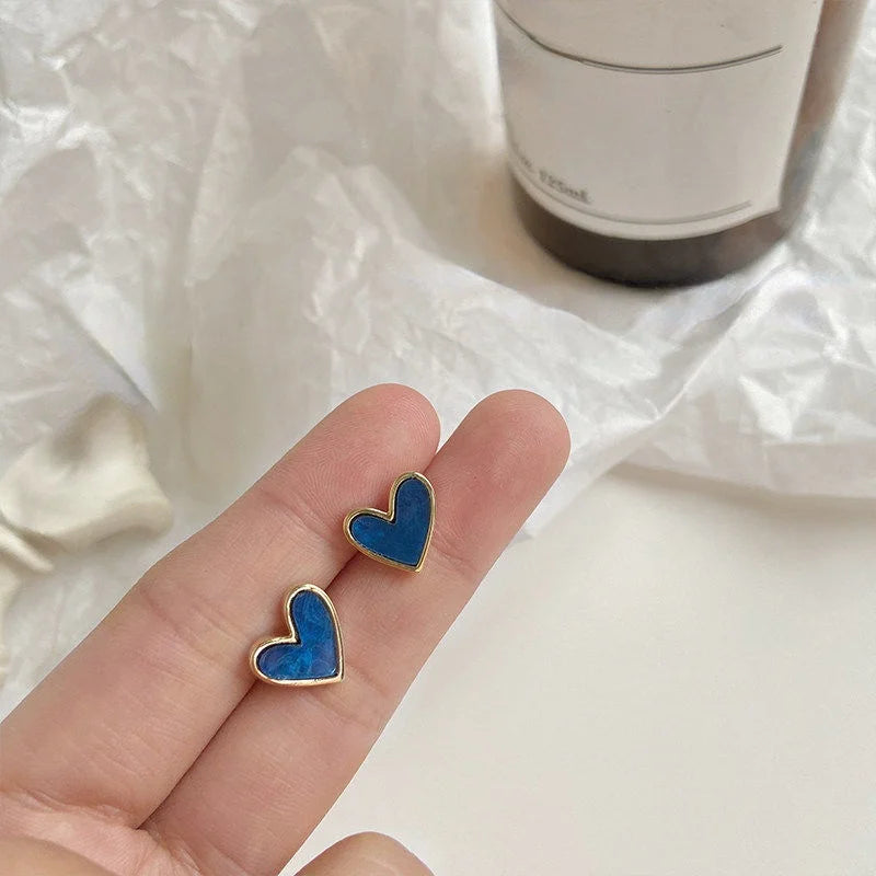 Blue Love Earrings